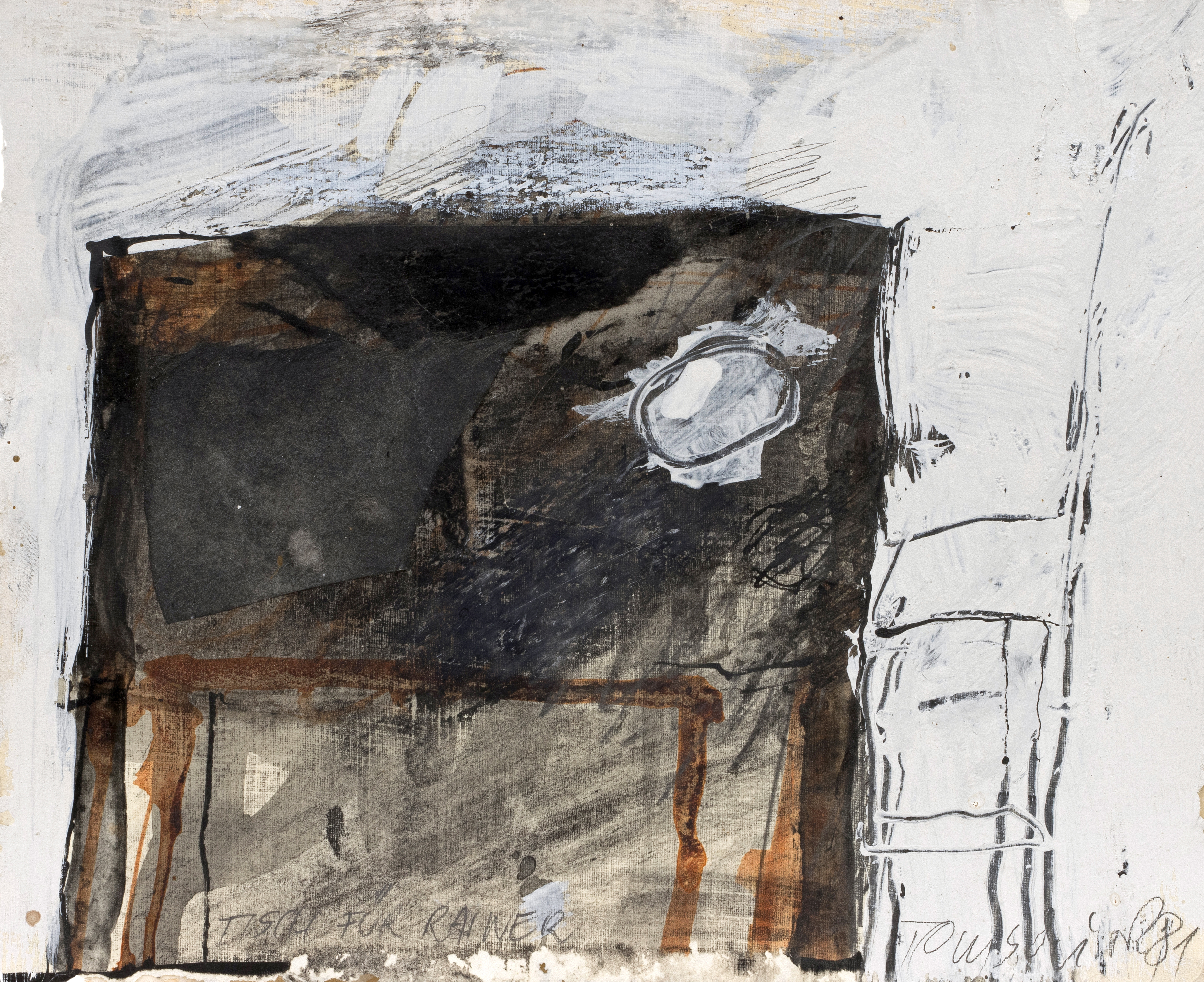 Tisch mit Stuhl ⋅ 1981 Image