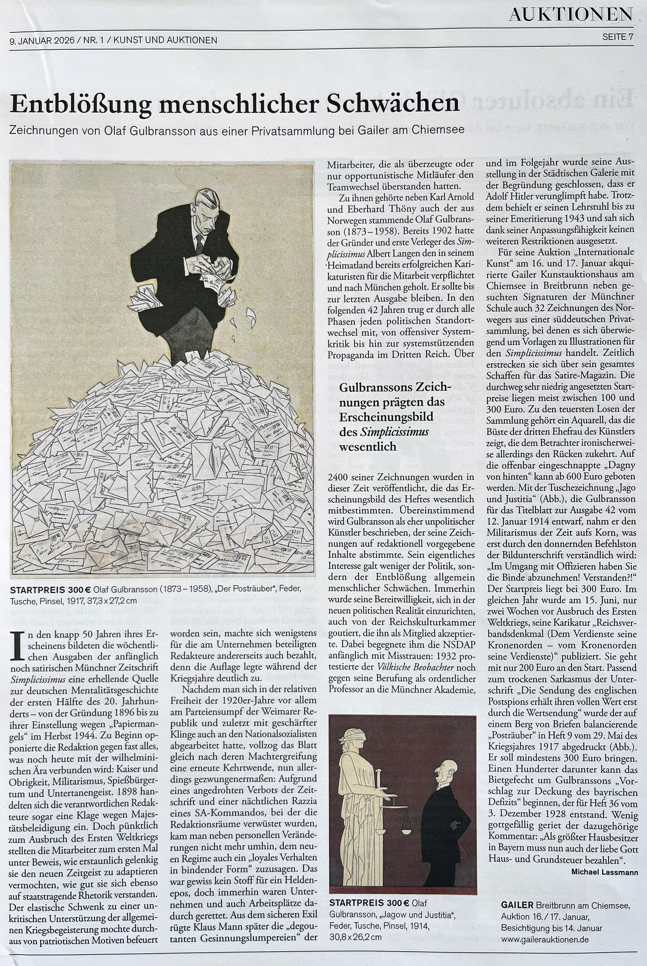 Kunst und Auktionen Image