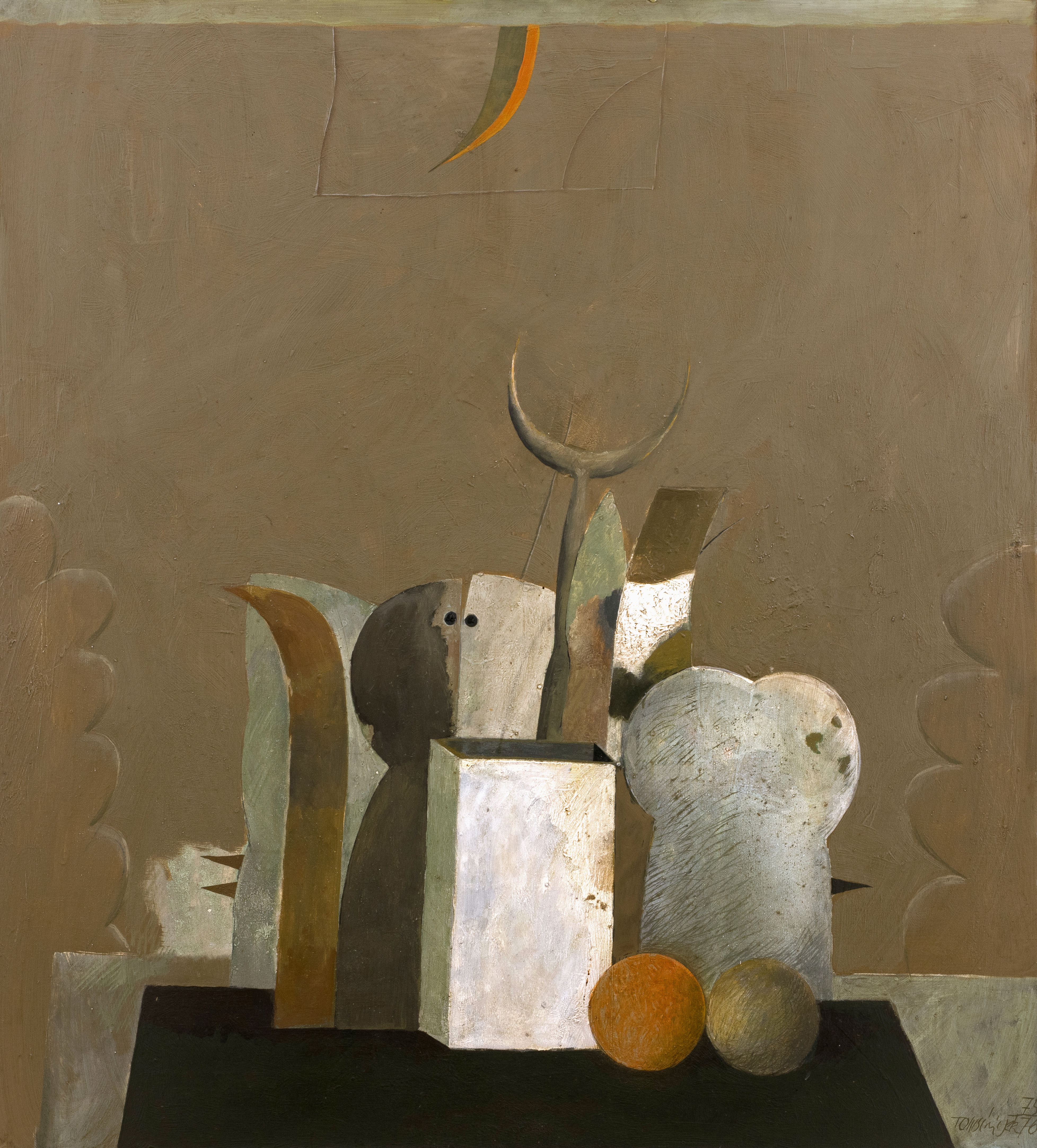 Stillleben mit geometrischen Figuren ⋅ 1975/76 Image